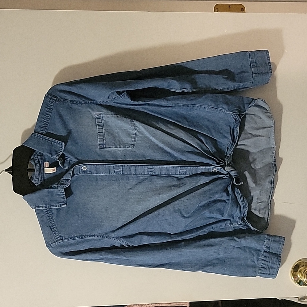 Blue Jean long sleeve shirt